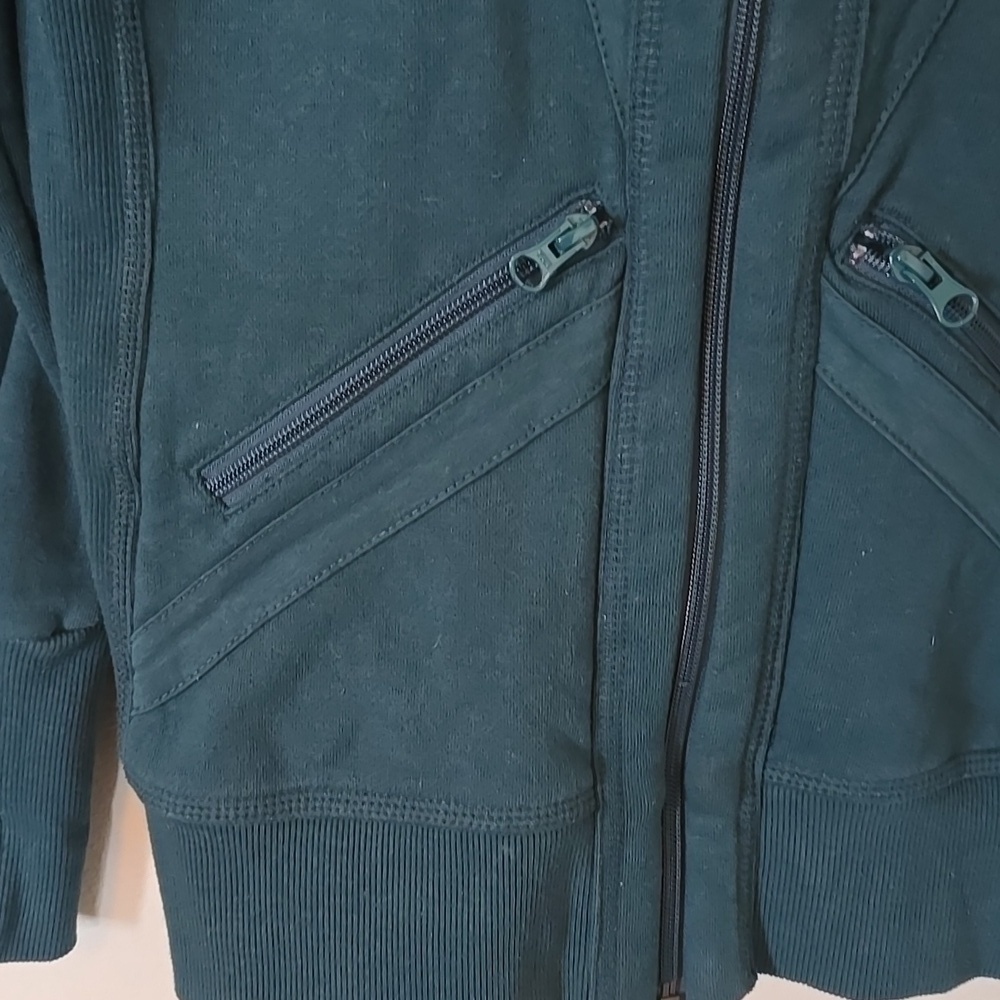 Mondetta Performance Gear | Teal Zip Up Jacket Size Medium - Picture 4 of 10